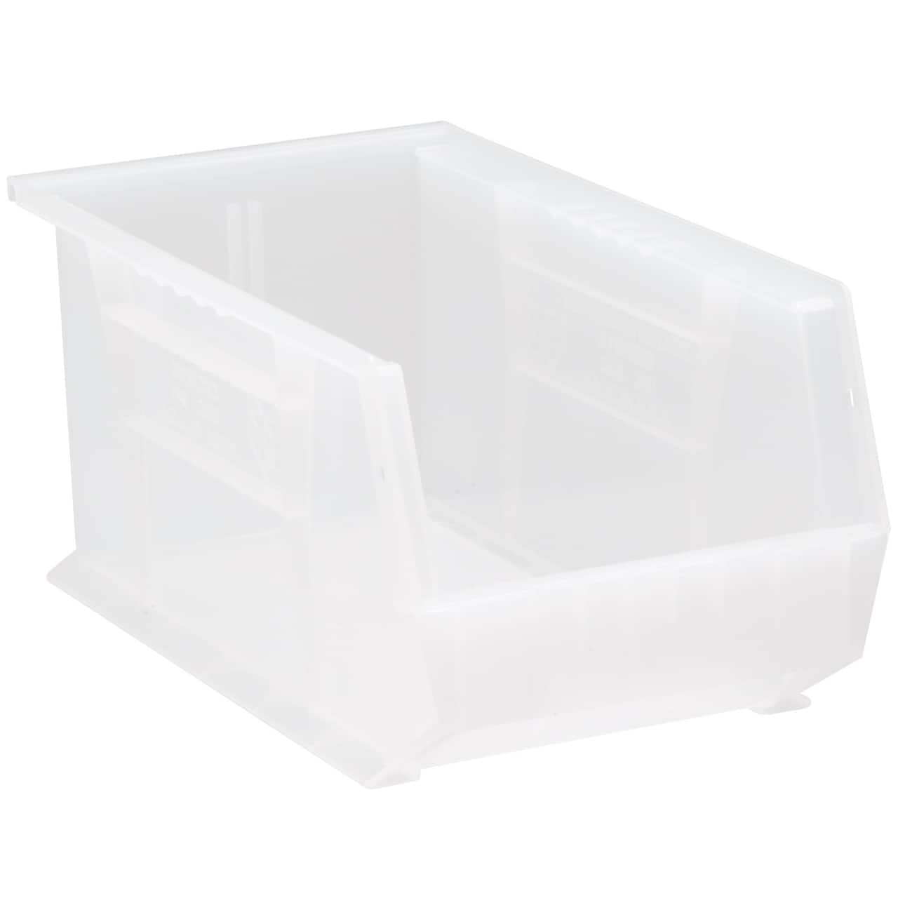 Quantum Storage Systems® Clear ULTRA Stack & Hang Bins